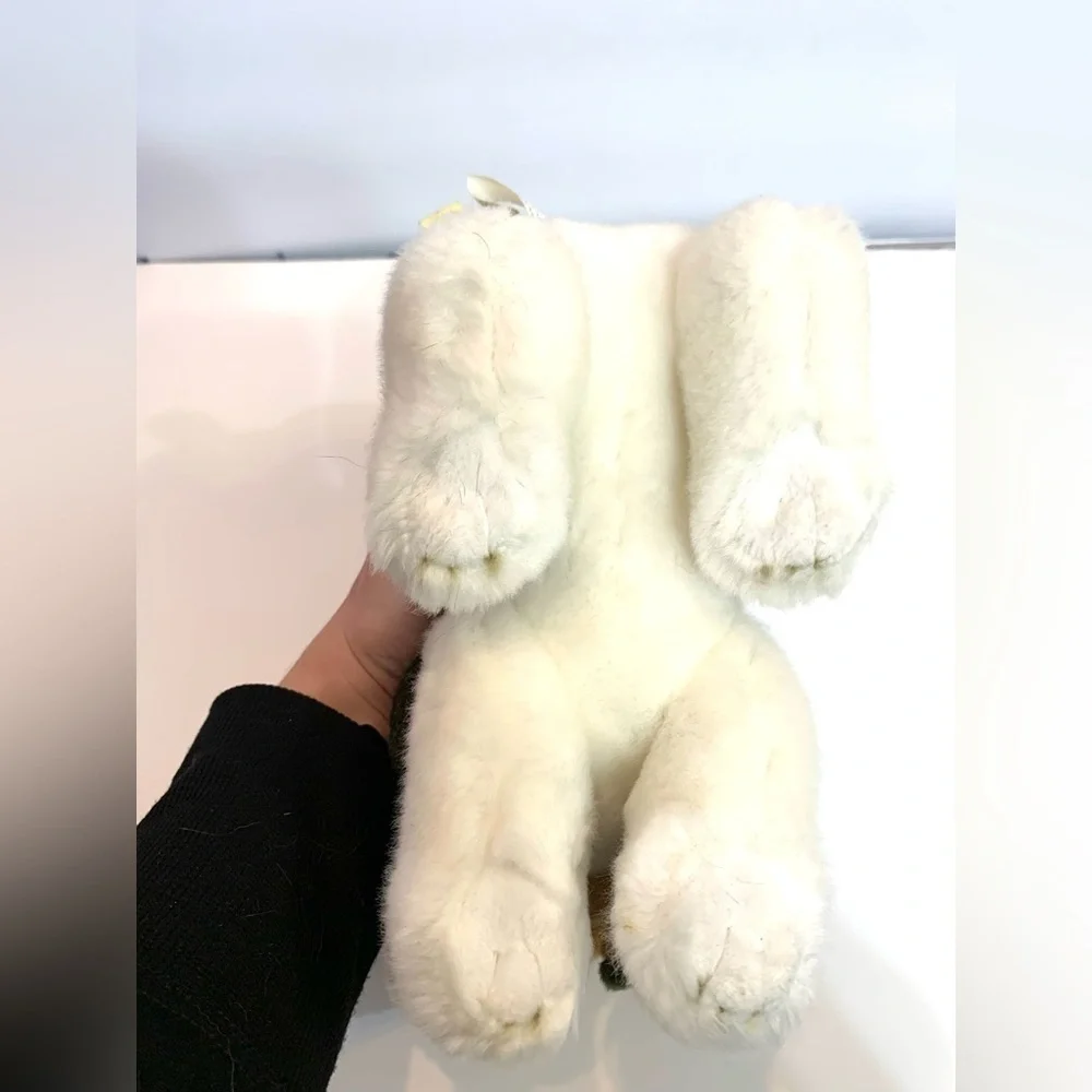 AURORA MIYONI TOTS Beagle Puppy Dog Realistic Plush White Brown Stuffed Animal